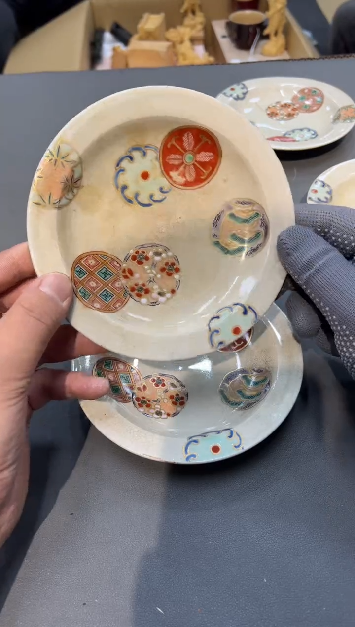 陶瓷追***A工艺品小四孤品收藏瑕疵一个