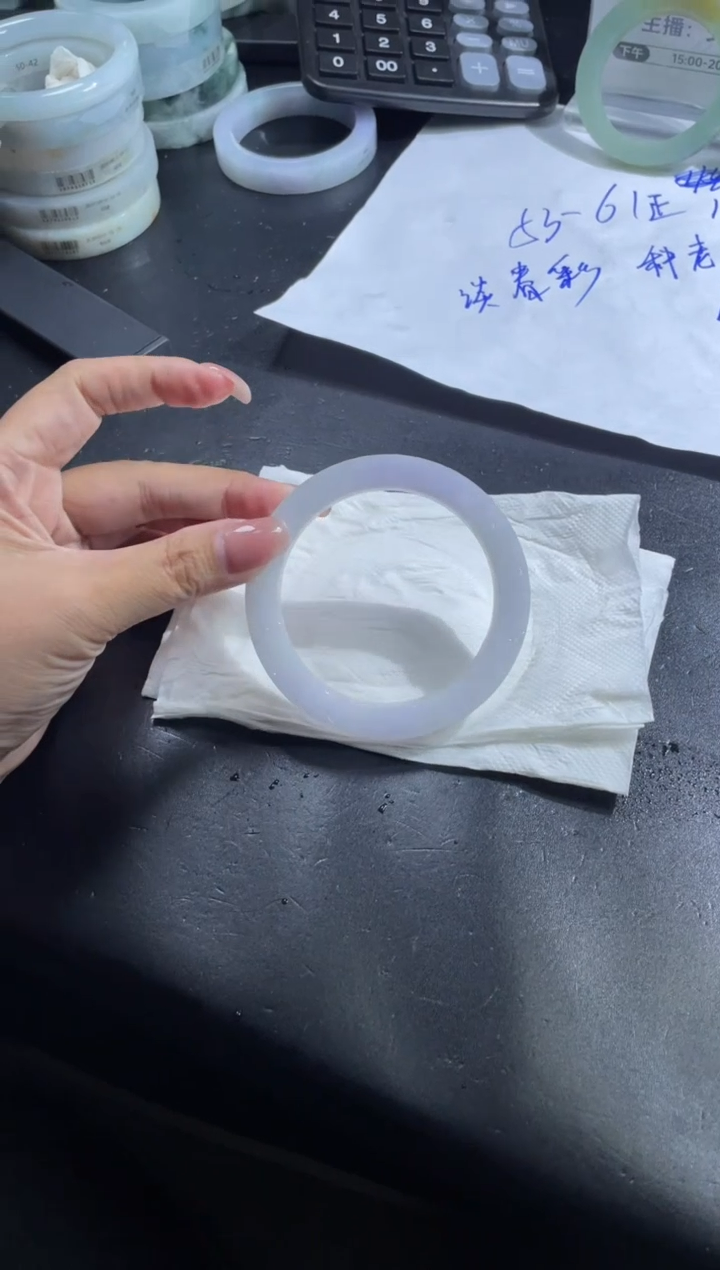 定制翡翠手镯未镶嵌DDJ0032123