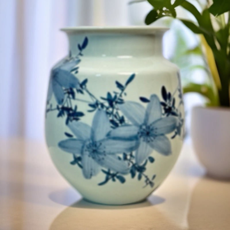 青花瓷花瓶花器花盆插花
