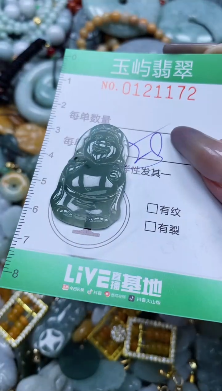 翡翠未镶嵌颈饰闪购0121172多样性发其一