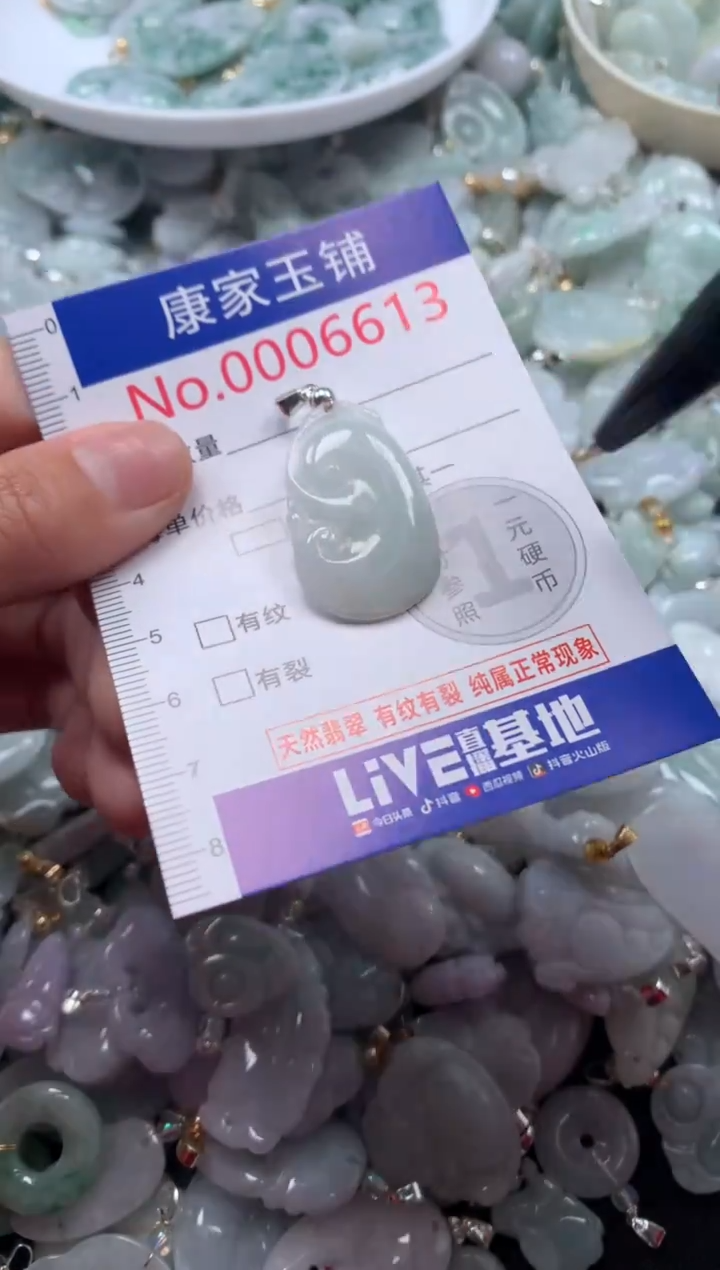 颈饰未镶嵌翡翠6613