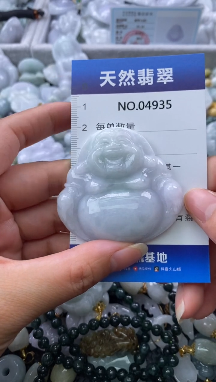 翡翠未镶嵌颈饰缅甸A货翡翠04935