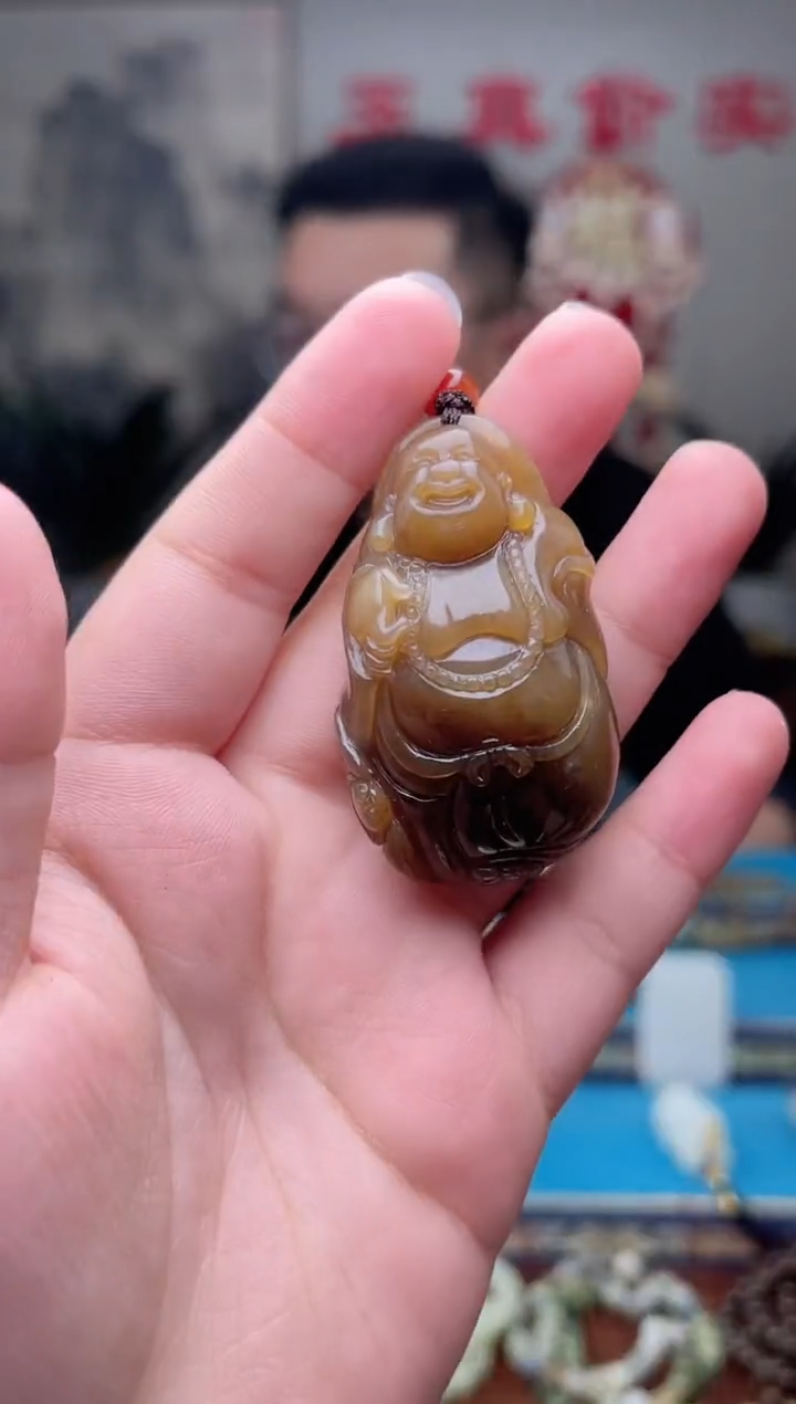 和田玉未镶嵌挂件1