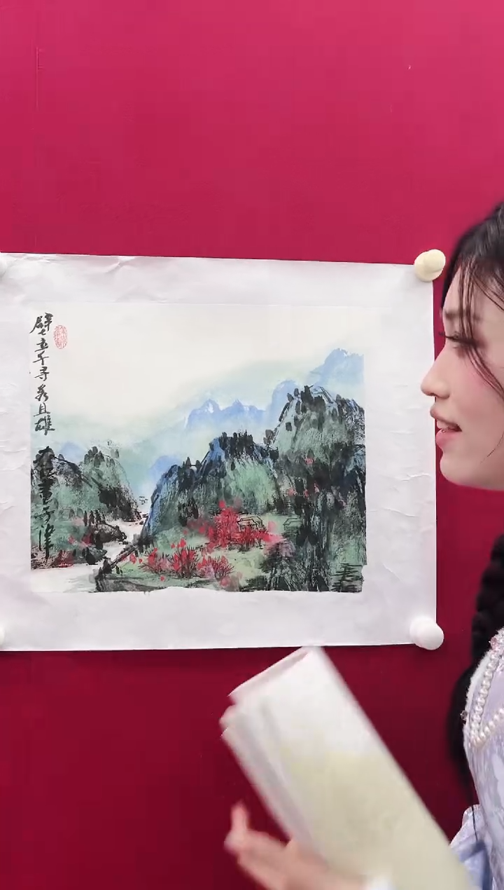 【闪购商品】国画X-吕老师大江-绘画作品-一平尺888