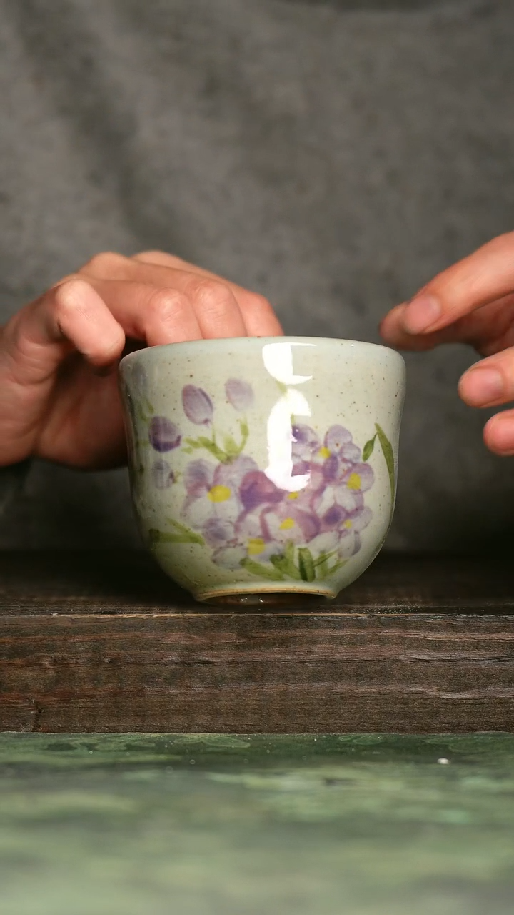 【闪购商品】青诗集手工手绘瓷器