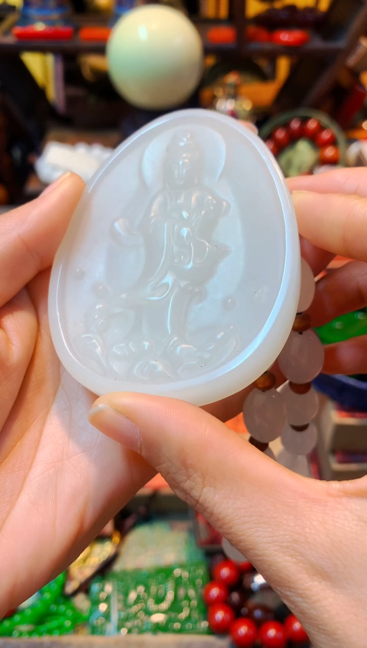 【闪购商品】和田玉颈饰未镶嵌主播推荐主播推荐