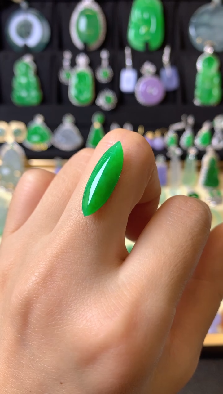 【闪购商品】定制翡翠未镶嵌1裸玉（客户意向镶嵌）