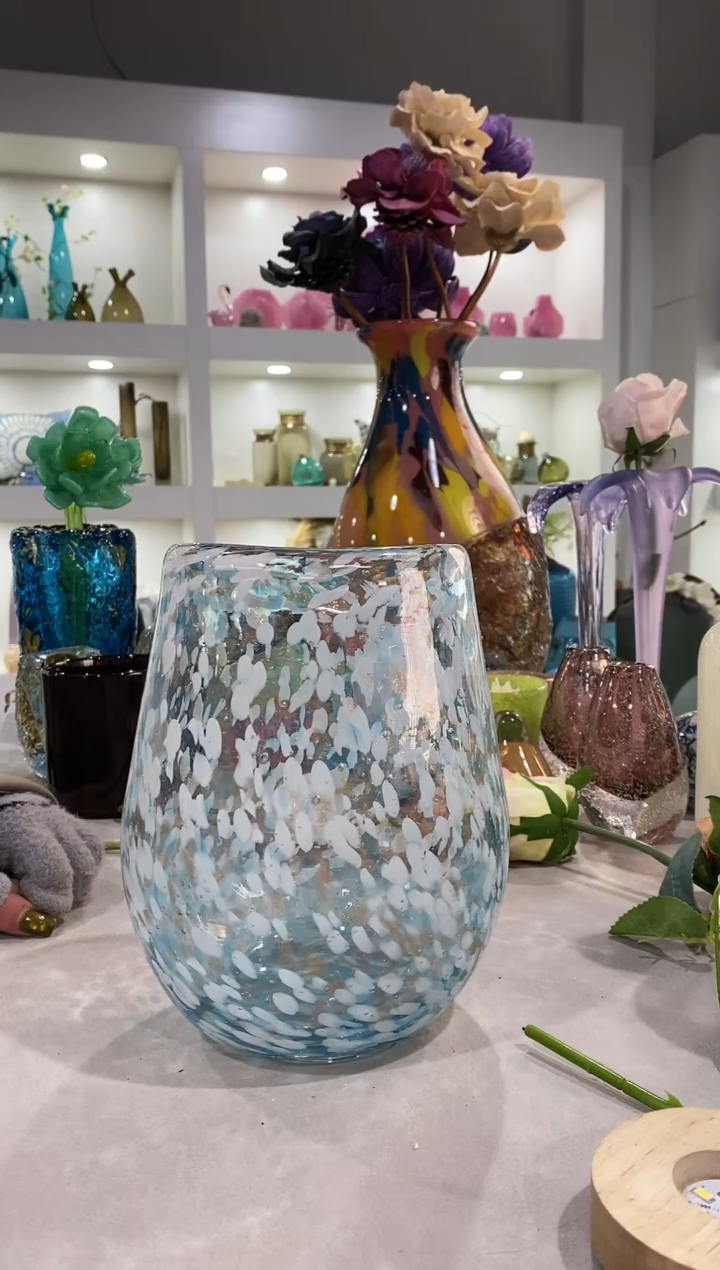 慕忆家手作琉璃花瓶
