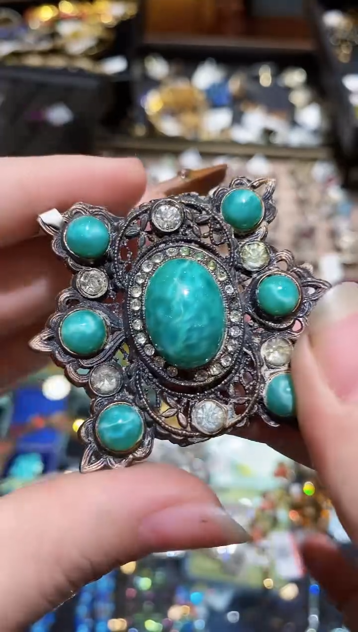 琉璃铜合金楚楚珠宝中古甄选不退换