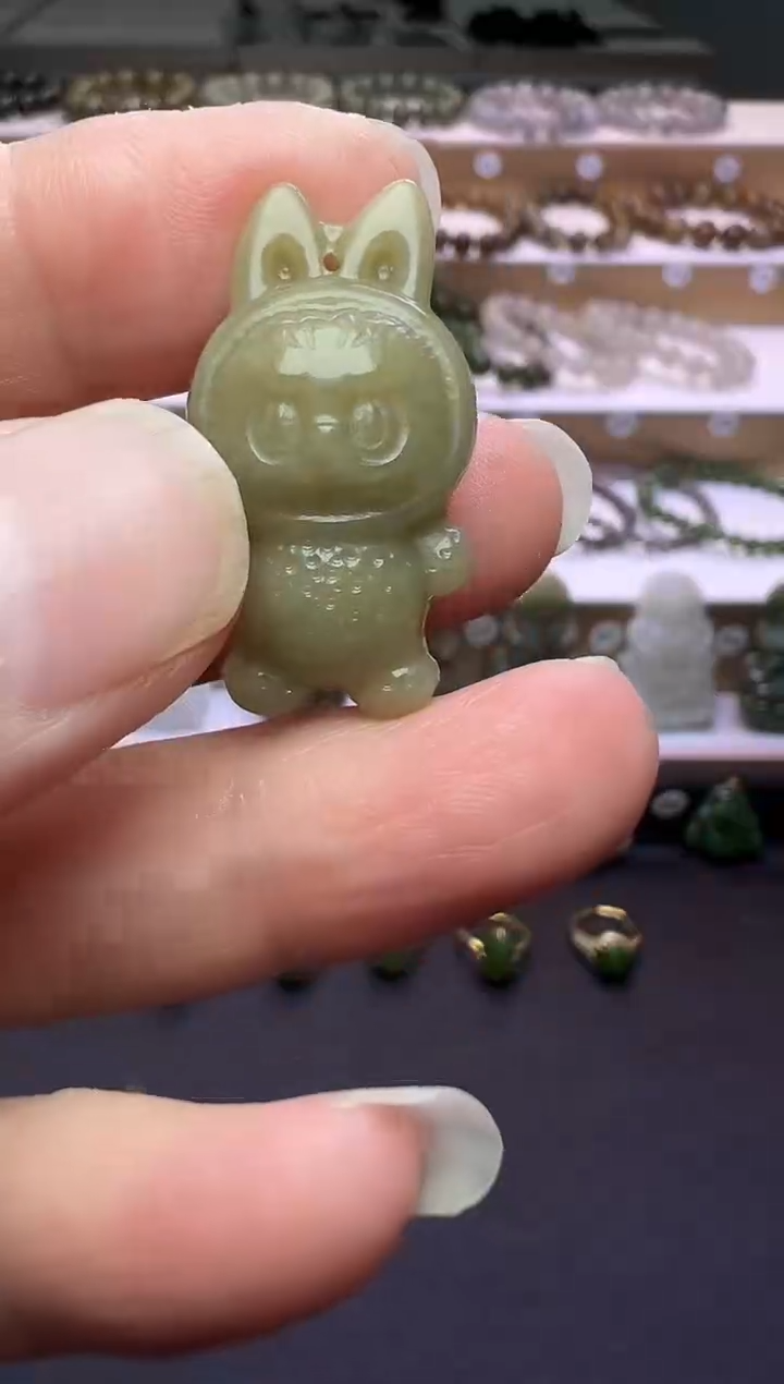 颈饰未镶嵌和田玉17号链接