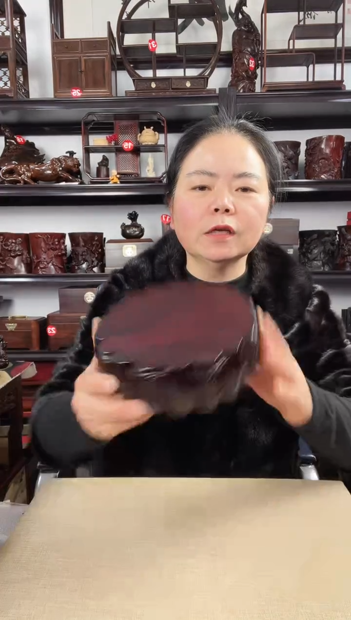 木379瑕疵老李红木工艺品