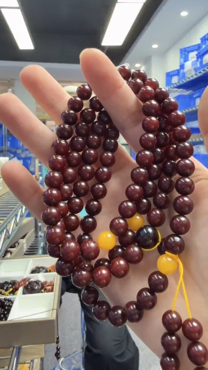 未镶嵌颈饰琥珀152秒拍号假一罚十