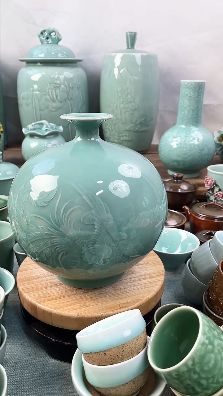 【闪购商品】纯手工 福利款 慧仙青瓷 瓷器