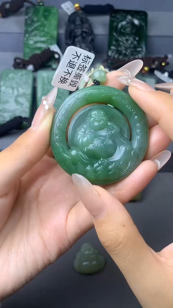 【闪购商品】定制和田玉挂件拍一发一不退不换