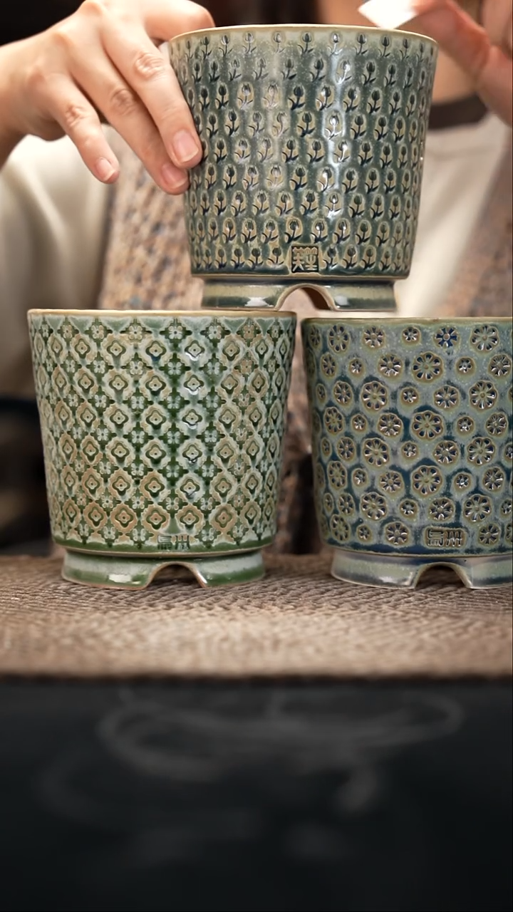 口径花盆-12-9-367一组3个默认有瑕