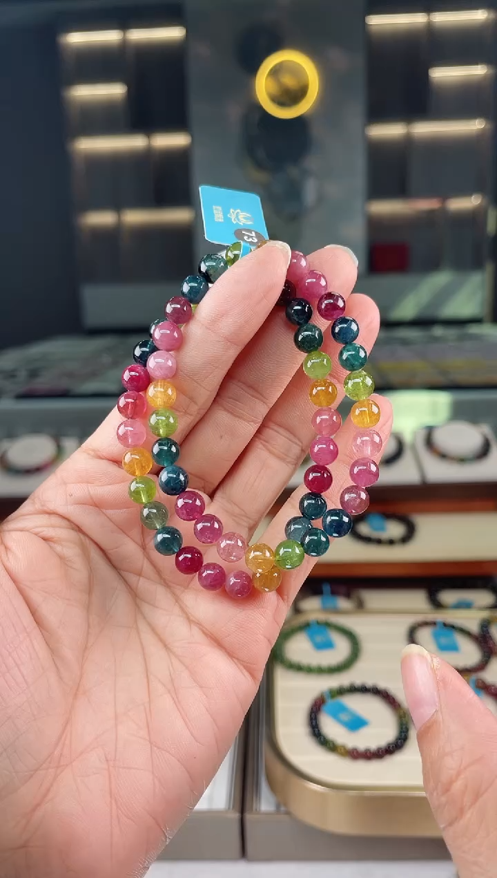 【闪购商品】碧玺单圈手串未镶嵌（多样性发一条）Q