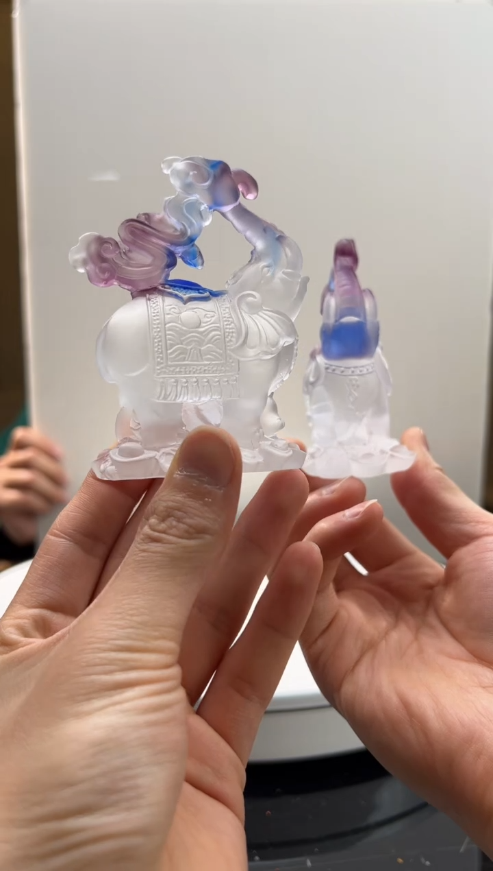 【闪购商品】摆件CLM111吉祥多福一对