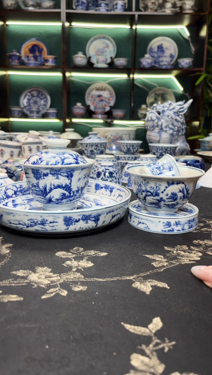 陶瓷景德镇龙御陶瓷高温陶瓷茶具