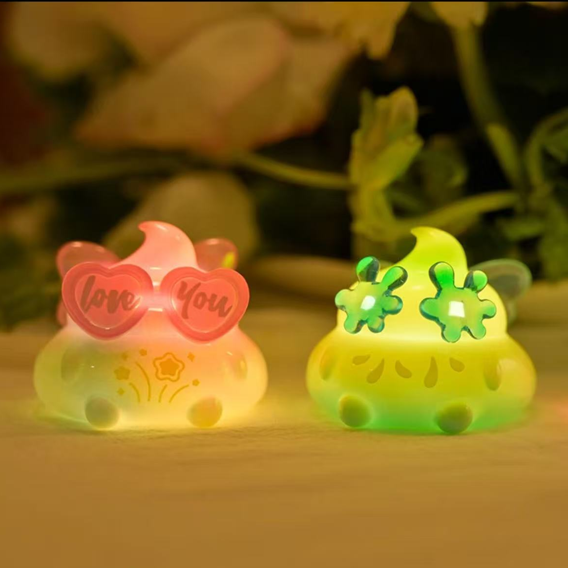 【拆盒】Emmm君blingbling小灯系列手办粑粑夜灯 正品潮玩盲盒
