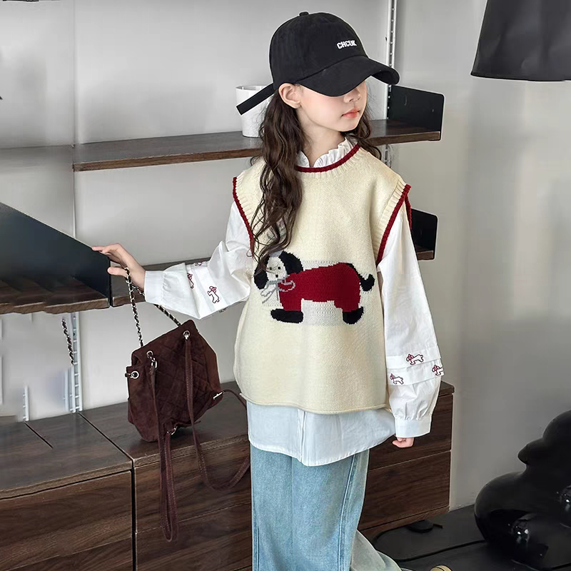 【新疆包邮】2025新款男女童上衣裤子洋气T恤