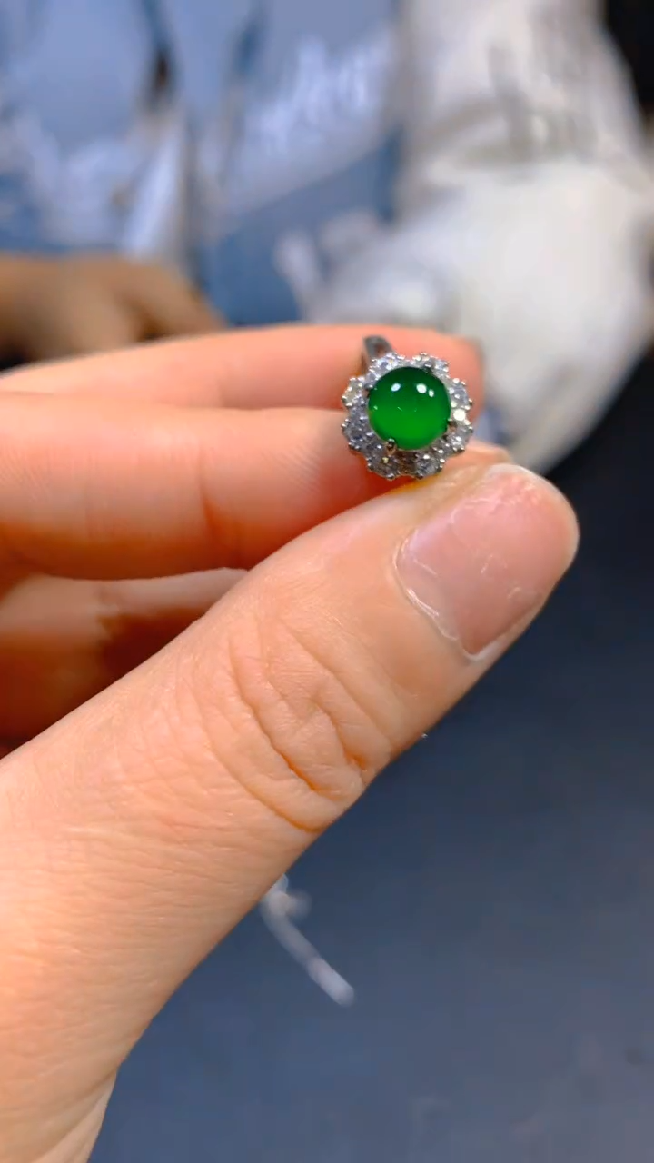【闪购商品】翡翠戒指未镶嵌0212977883多样性发一