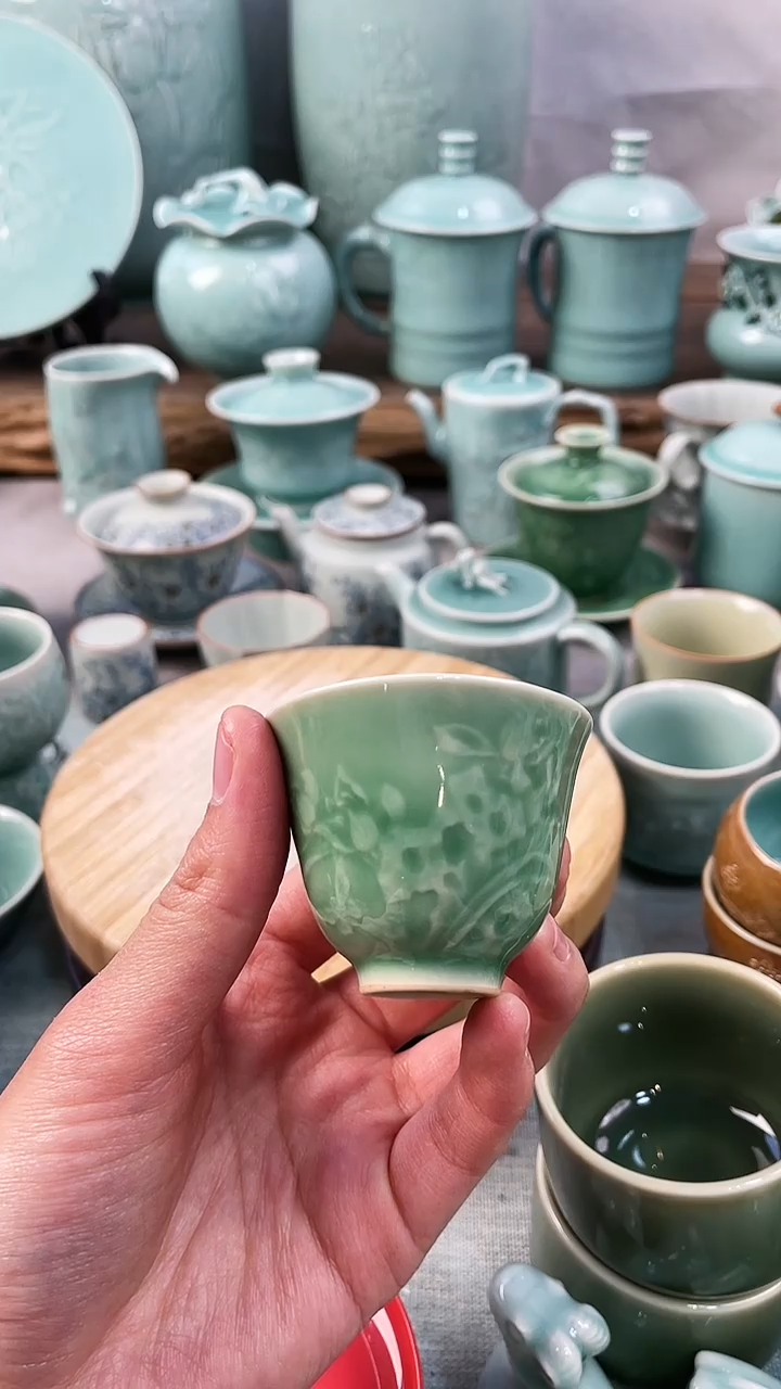 【闪购商品】特价 微瑕 慧仙青瓷