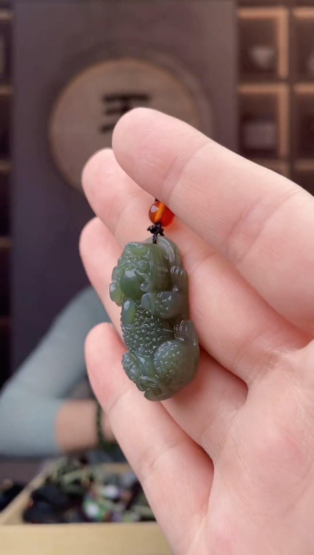 颈饰未镶嵌和田玉拍一发一，多样性发货