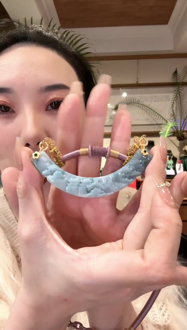 【闪购商品】翡翠颈饰未镶嵌国风