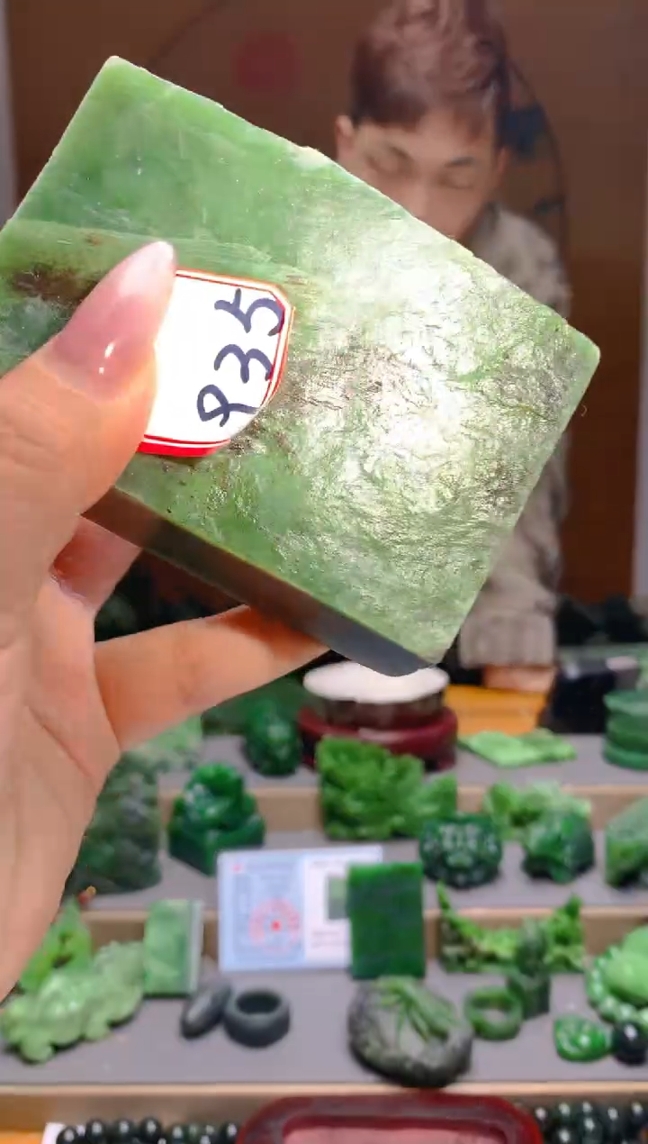 【闪购商品】和田玉（碧玉）珠宝半成品未镶嵌1