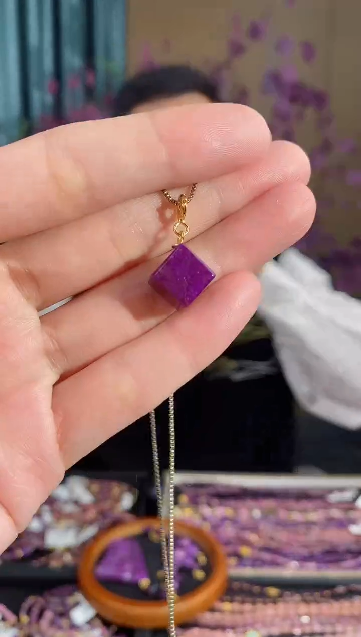 【闪购商品】苏纪石（舒俱来）吊坠(不含链)银S925镶嵌123