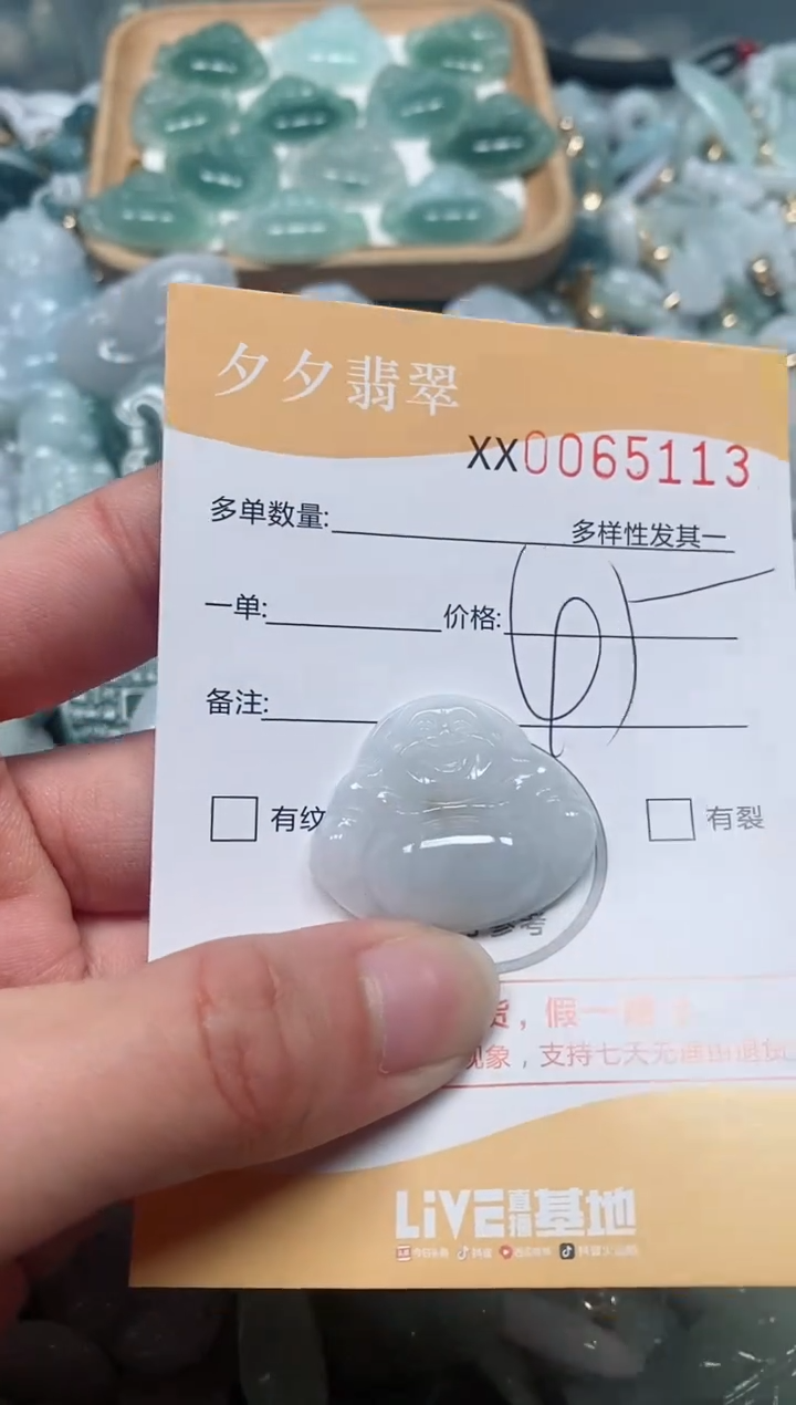 【闪购商品】翡翠颈饰未镶嵌闪购商品0065113