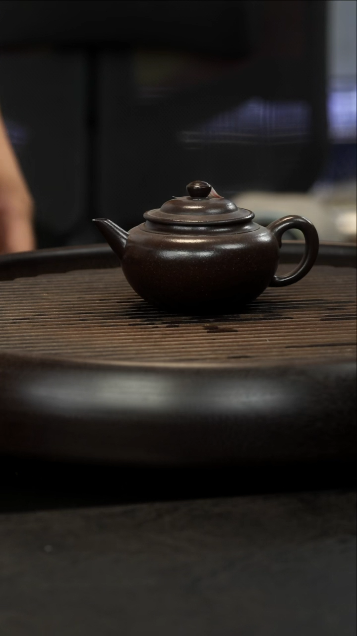 茶壶紫砂上腰圆壶 紫砂