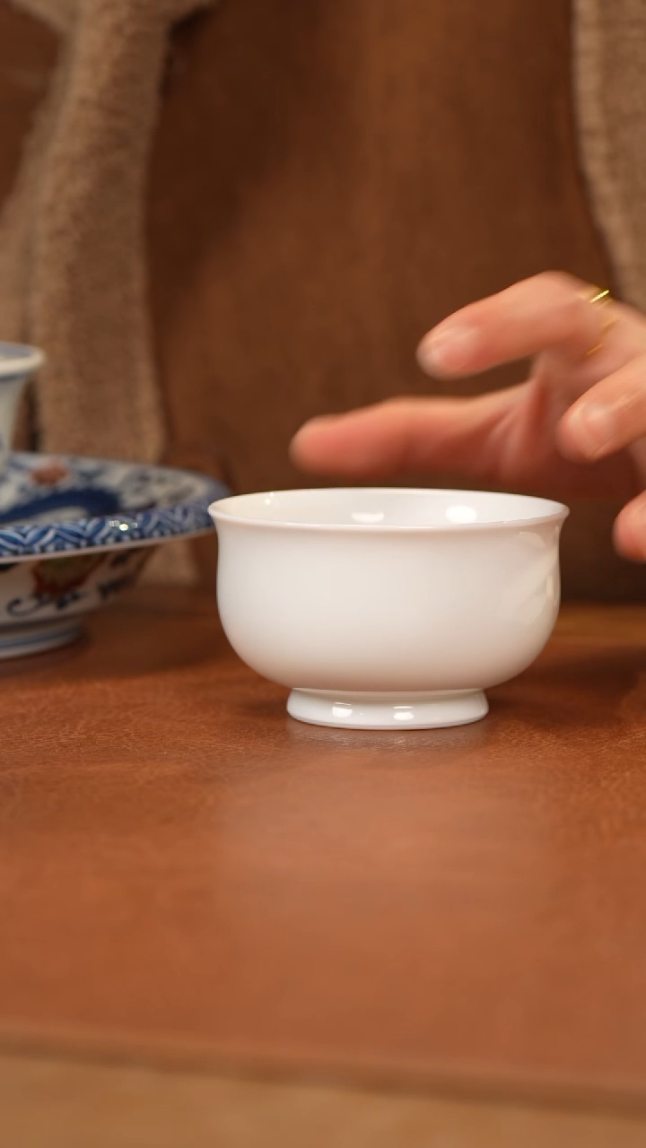 【闪购商品】杯景德镇白胎炉式杯