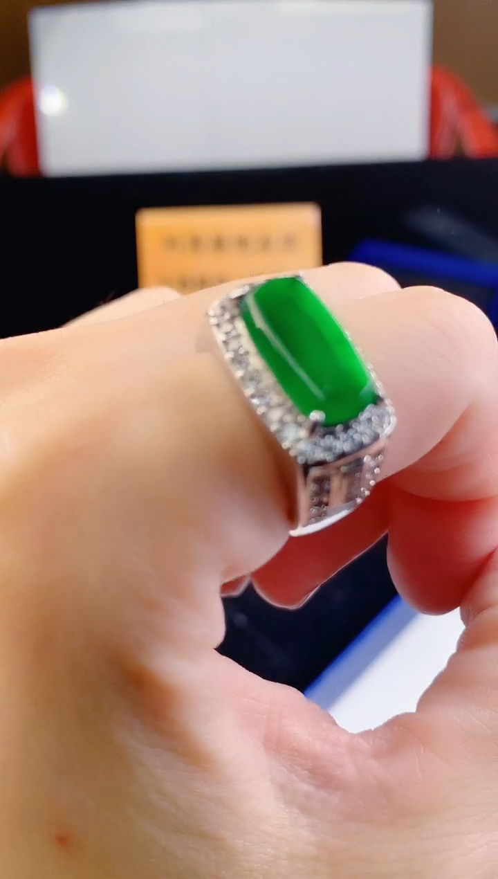 颈饰未镶嵌翡翠 