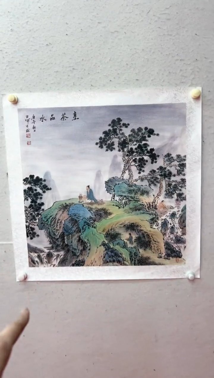 【闪购商品】绘画罗学献-4平尺-国画-01