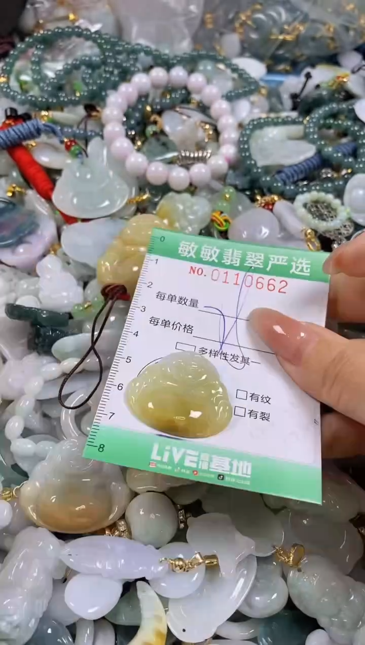 【闪购商品】翡翠颈饰未镶嵌闪购0110662