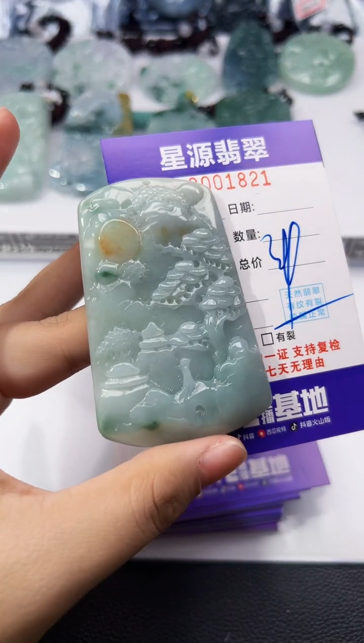 【闪购商品】翡翠颈饰未镶嵌吊坠