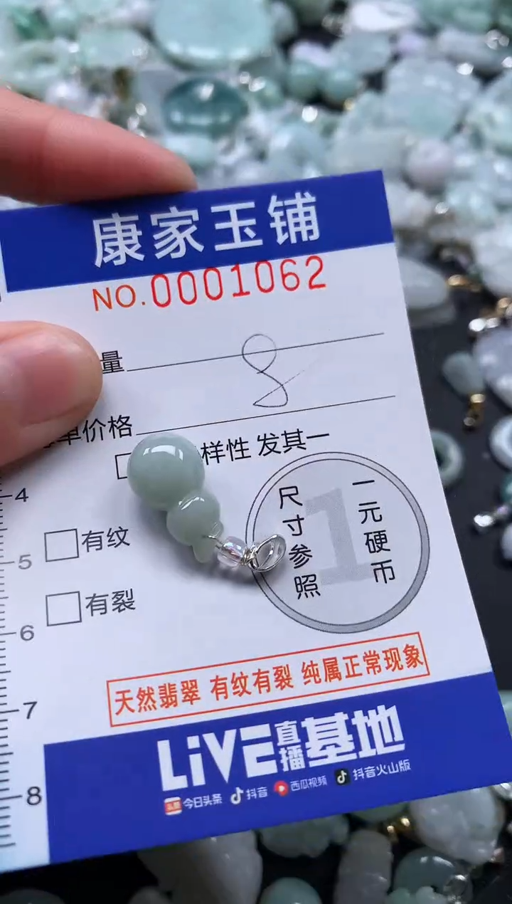 颈饰未镶嵌翡翠1062