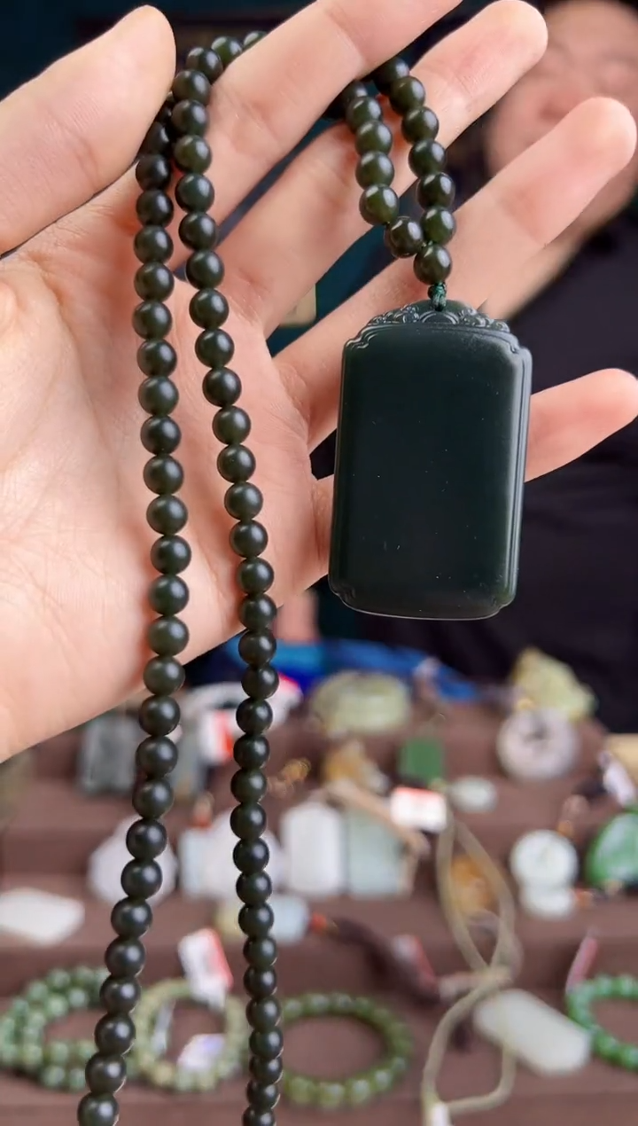 【闪购商品】和田玉颈饰未镶嵌ZZ 拍一发一 多样性发货