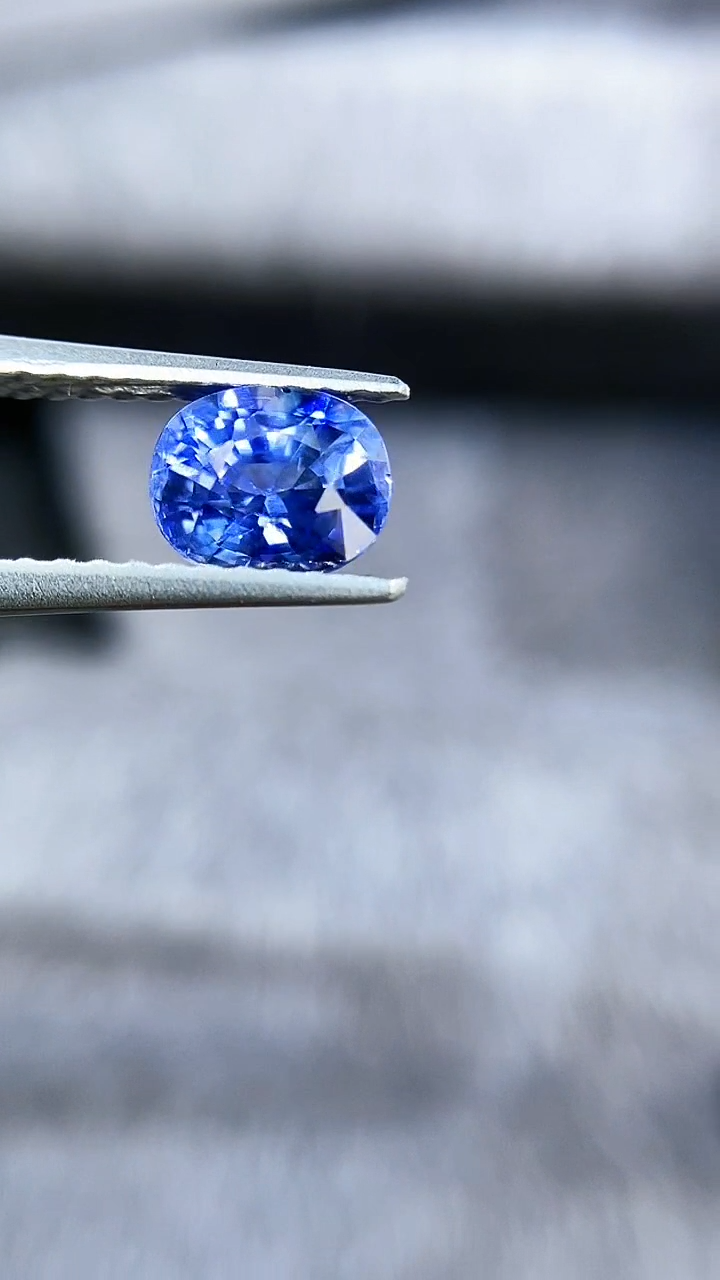 【闪购商品】定制蓝宝石定制未镶嵌AIGS矢车菊天然1.05克拉