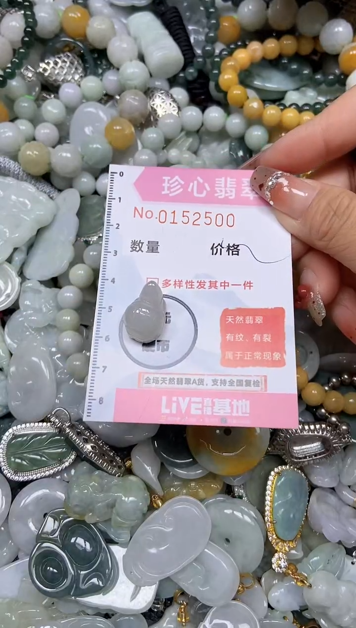 【闪购商品】翡翠颈饰未镶嵌闪购链接0152500
