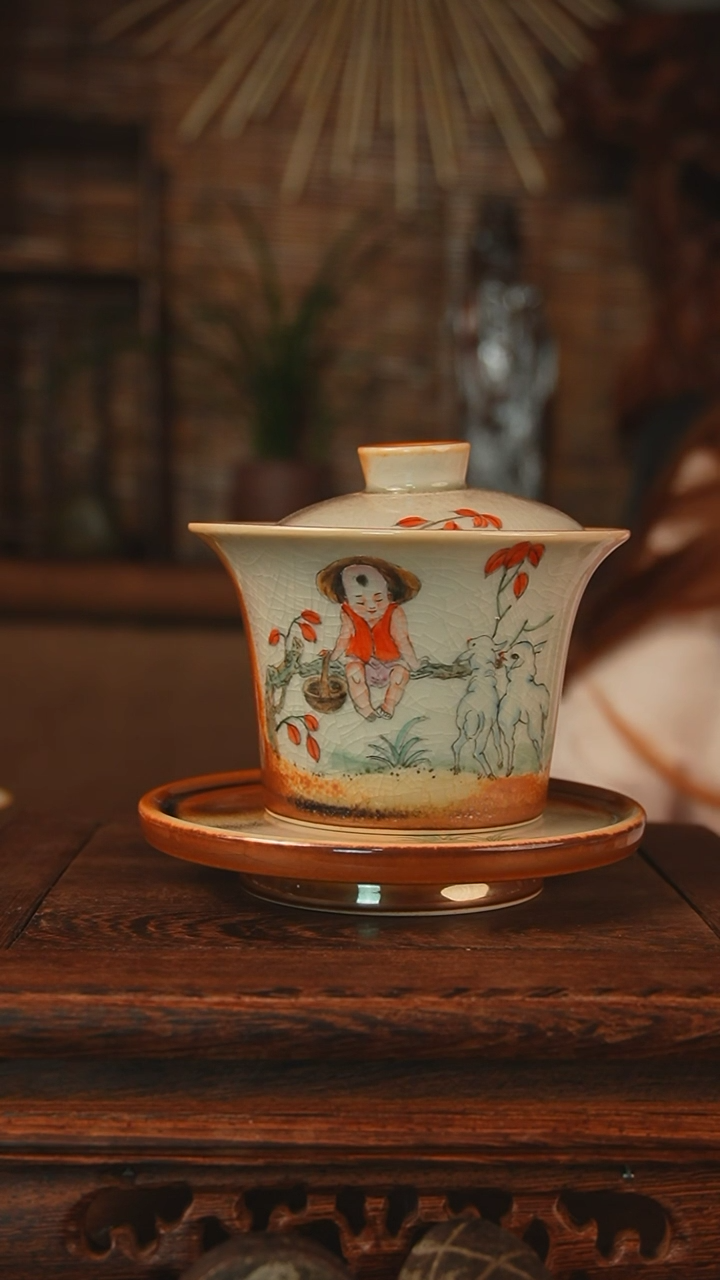 【闪购商品】老昌号手工手绘茶器