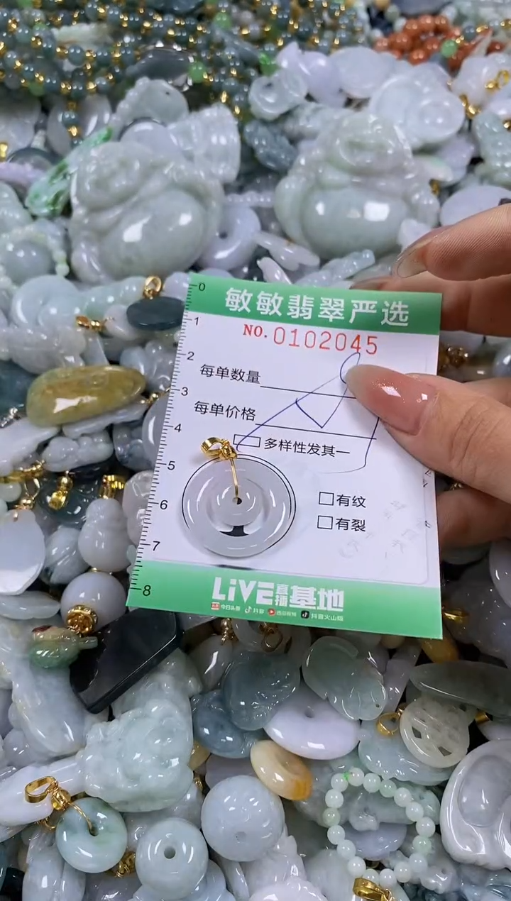 【闪购商品】翡翠颈饰未镶嵌闪购链接01012045多样性发其一