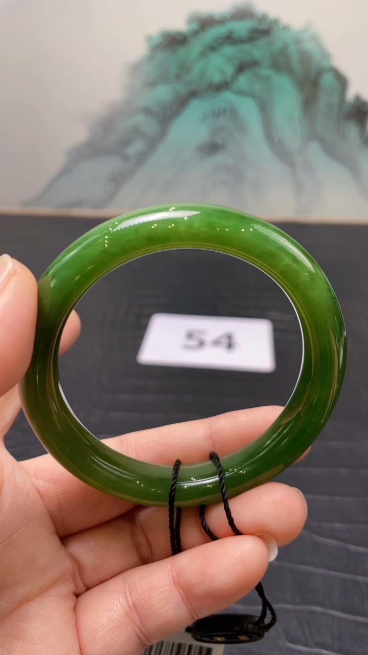 未镶嵌手镯和田玉（碧玉）用****354