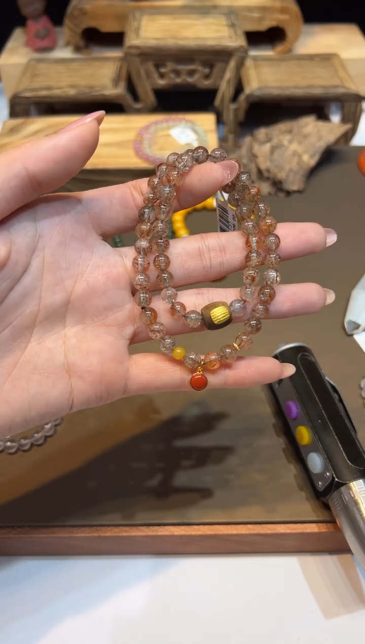 未镶嵌手链水晶手饰@@F6131