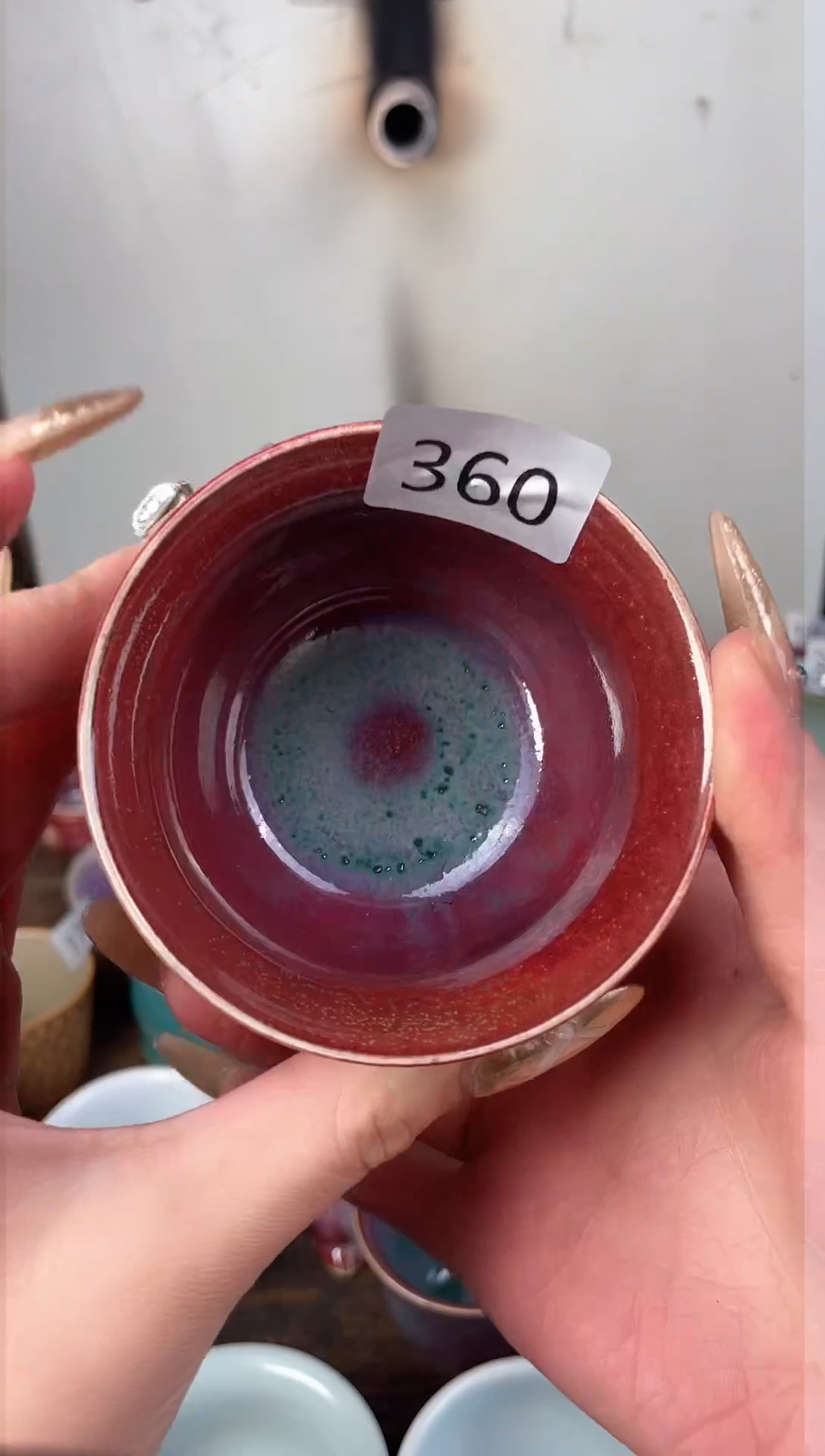 【闪购商品】摆件钧瓷手工茶器窑变