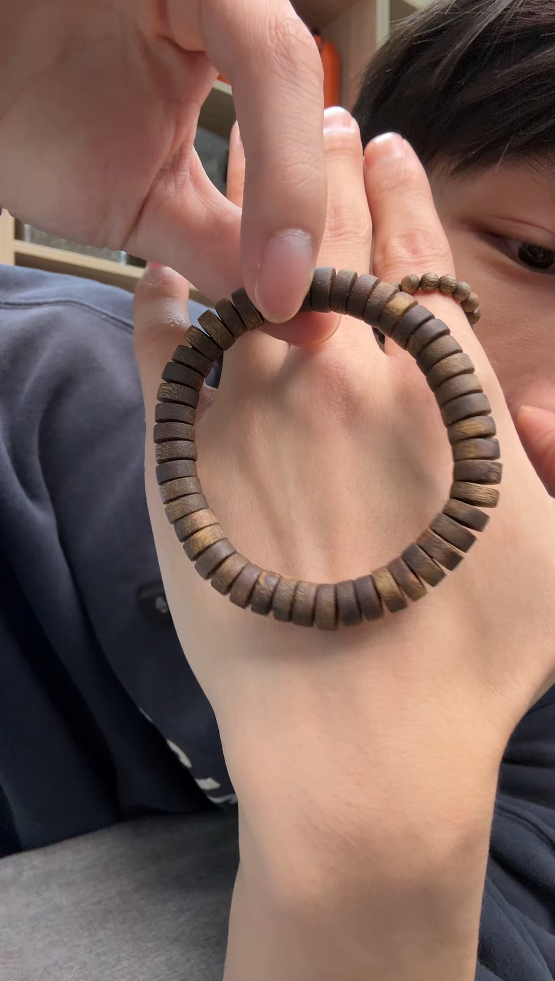 沉香沉香碎屑08直切珠单圈6克+ 多样性发其一