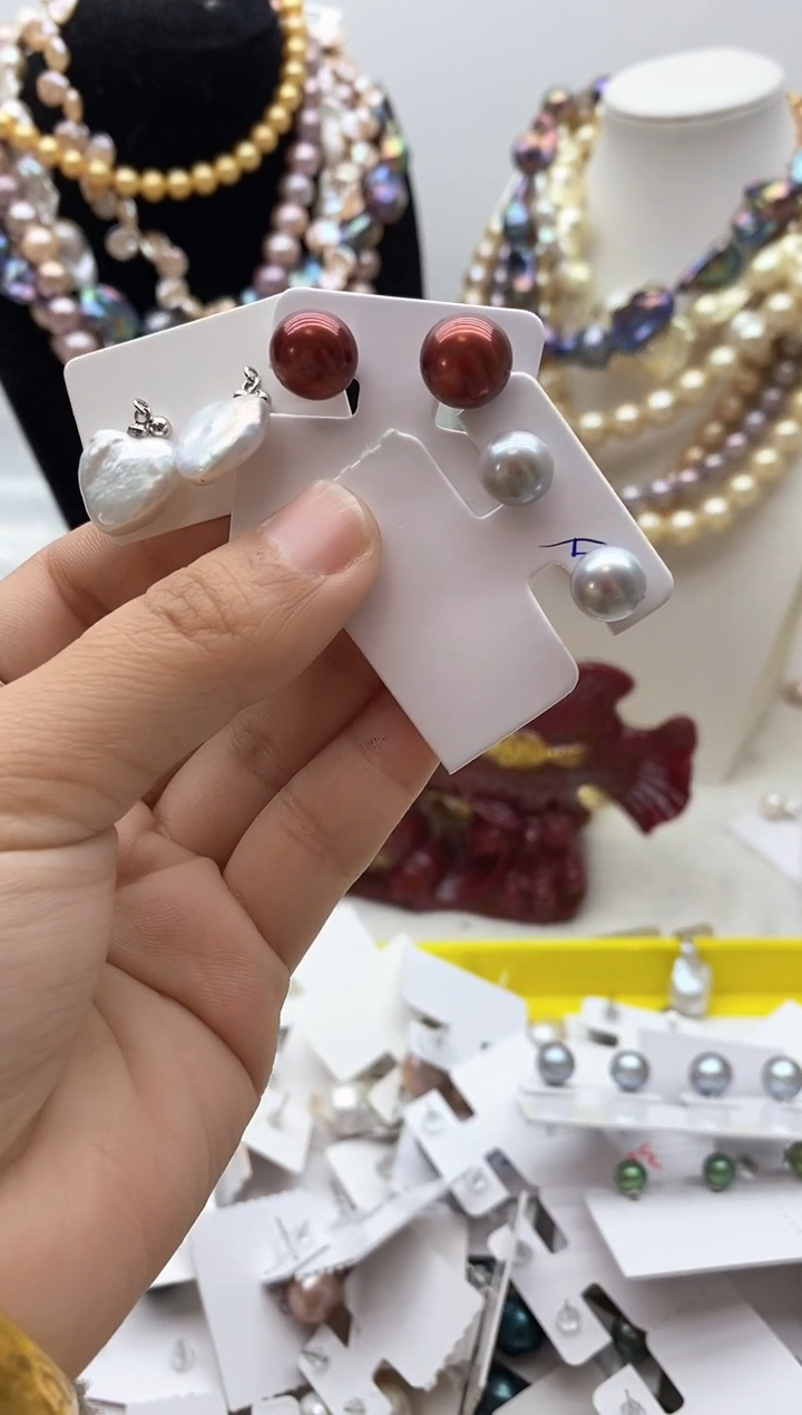 【闪购商品】淡水珍珠颈饰钛钢60