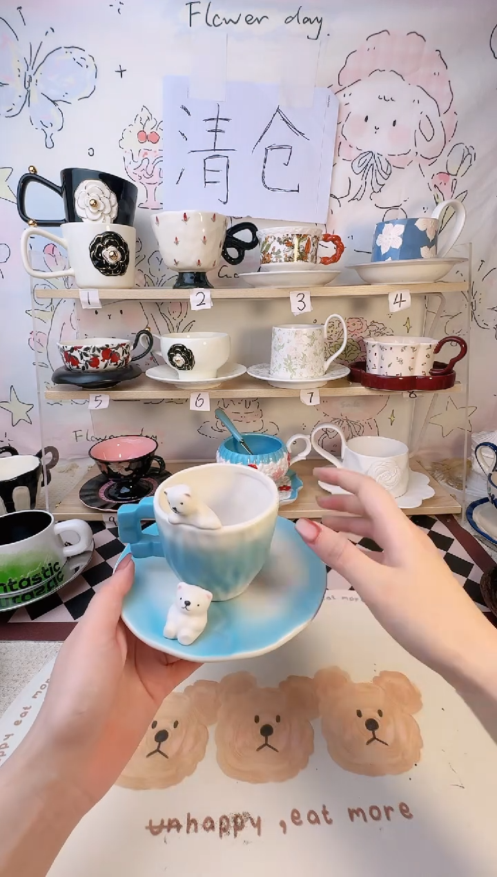 【闪购商品】普通钢化玻璃双饮款1