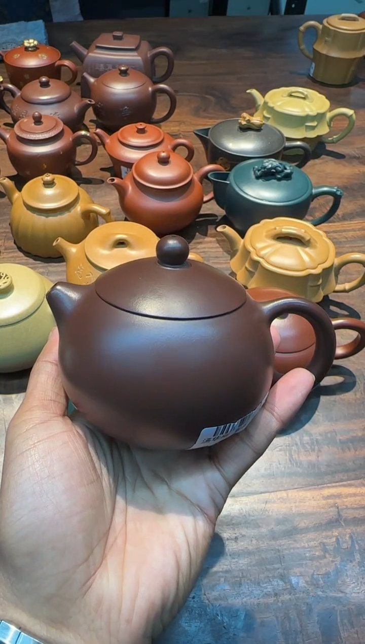 【闪购商品】汤华刚 紫泥 西施壶